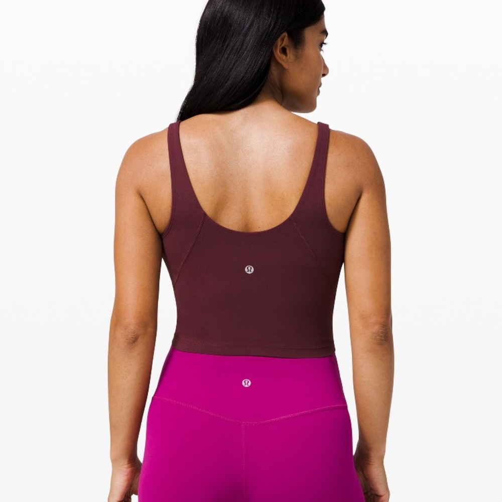 Lululemon align tank cassis (maroon) size 2 NWT - Picture 3 of 7